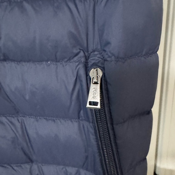 Ralph Lauren Blue Puffer Vest - Picture 3 of 5